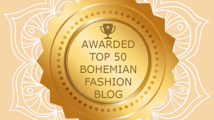 マヒヤはトップ50ボヘミアンファッションブログに選ばれました