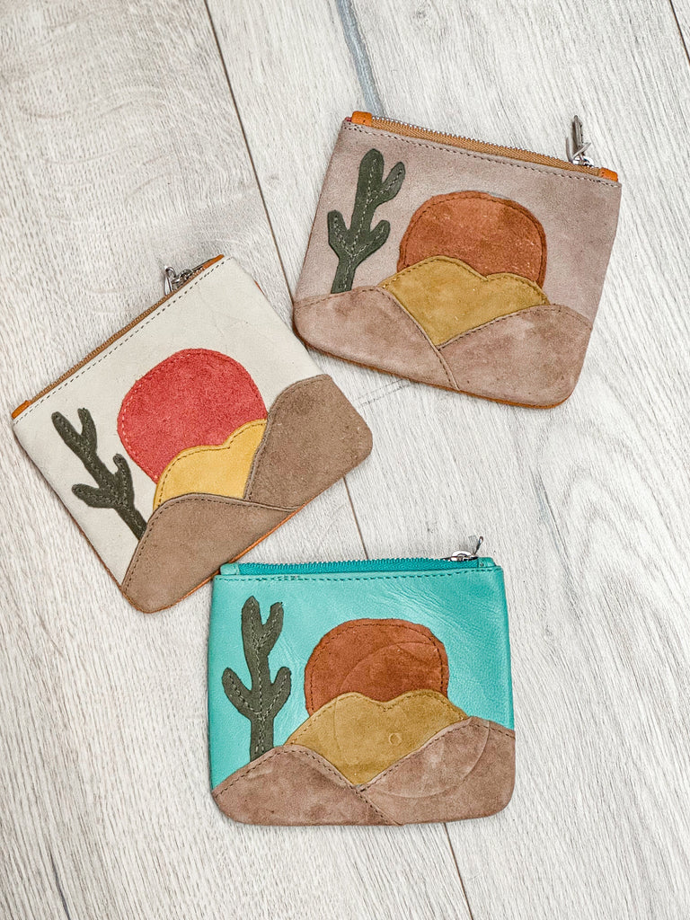 Mahiya SALE Desert Suede Coin Purse