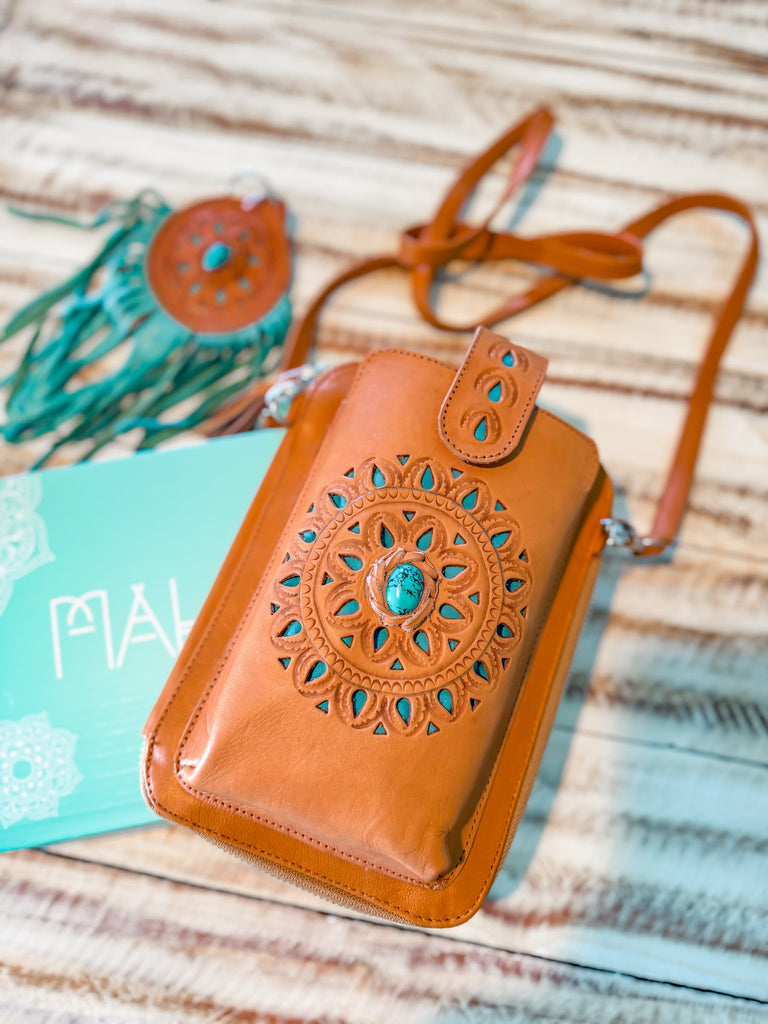 Mahiya Wallets & Clutches Turquoise Dreams Pouch