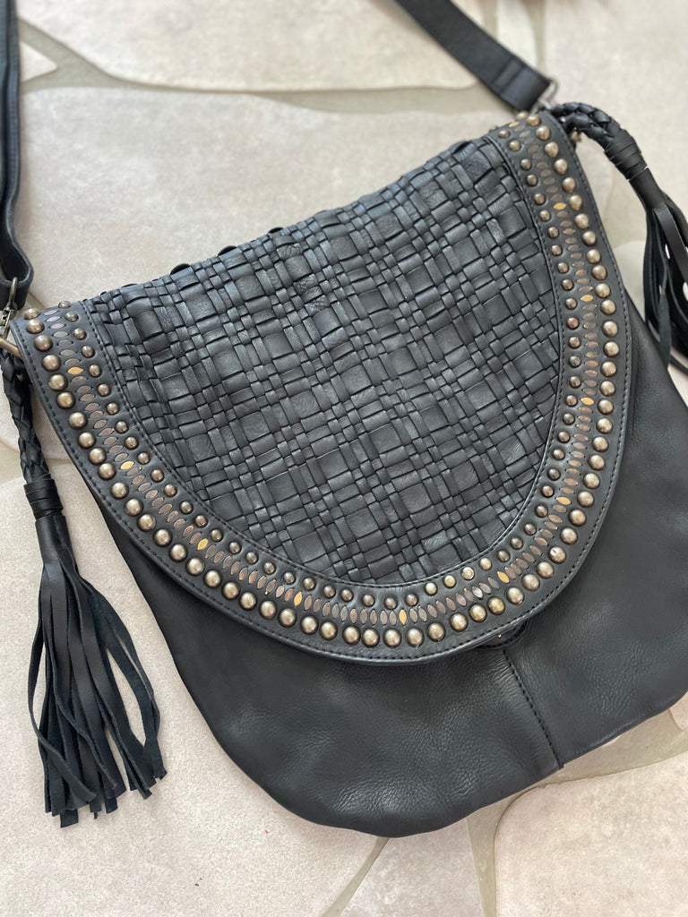 Mahiya Leather Bags Black Palma Bag Black