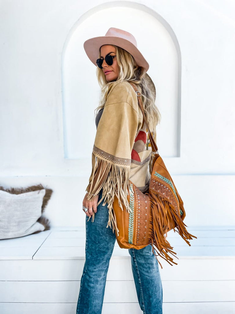 Mahiya Leather Bags Mazali Bag - Tan