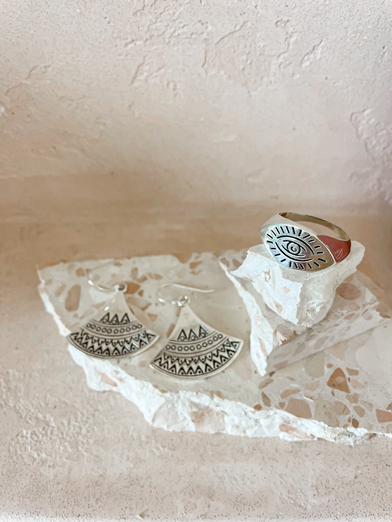 Mahiya Jewellery Zarli Silver earrings