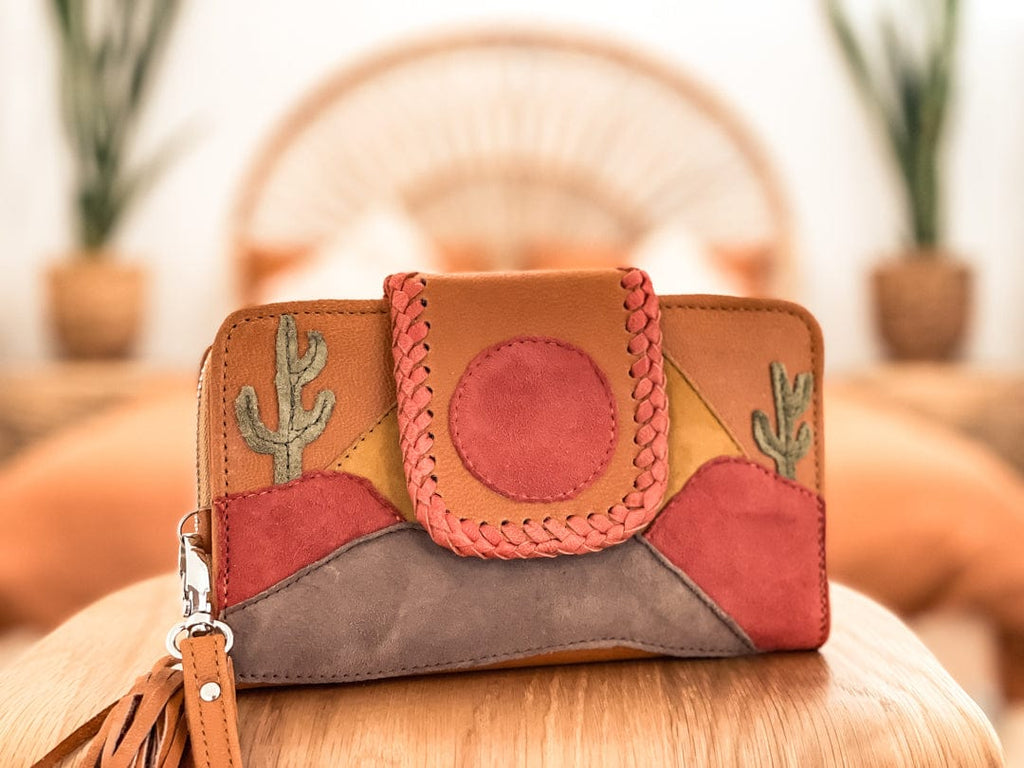 Mahiya Wallets & Clutches Arizona Cactus Purse