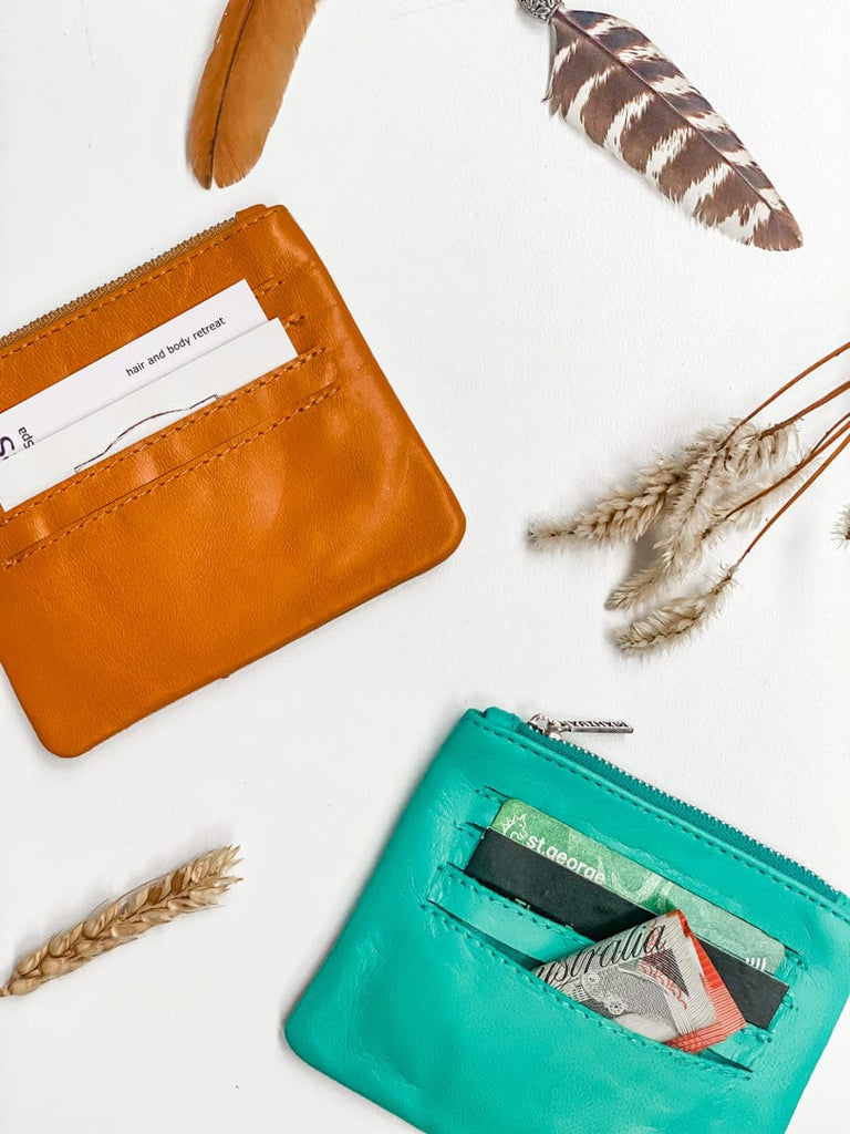 Mahiya Wallets & Clutches Desert Suede Coin Purse