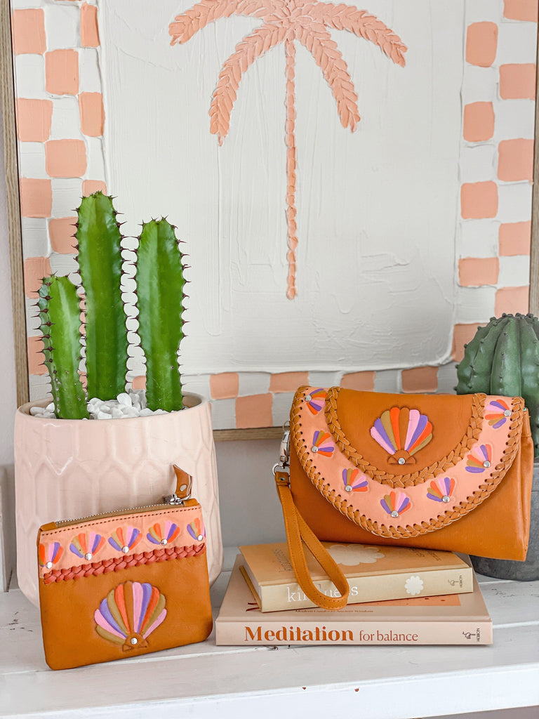 Mahiya Wallets & Clutches Clover Coin Purse