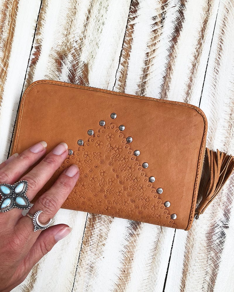 Mahiya WS Wallets WS - Jayla Wallet - Tan