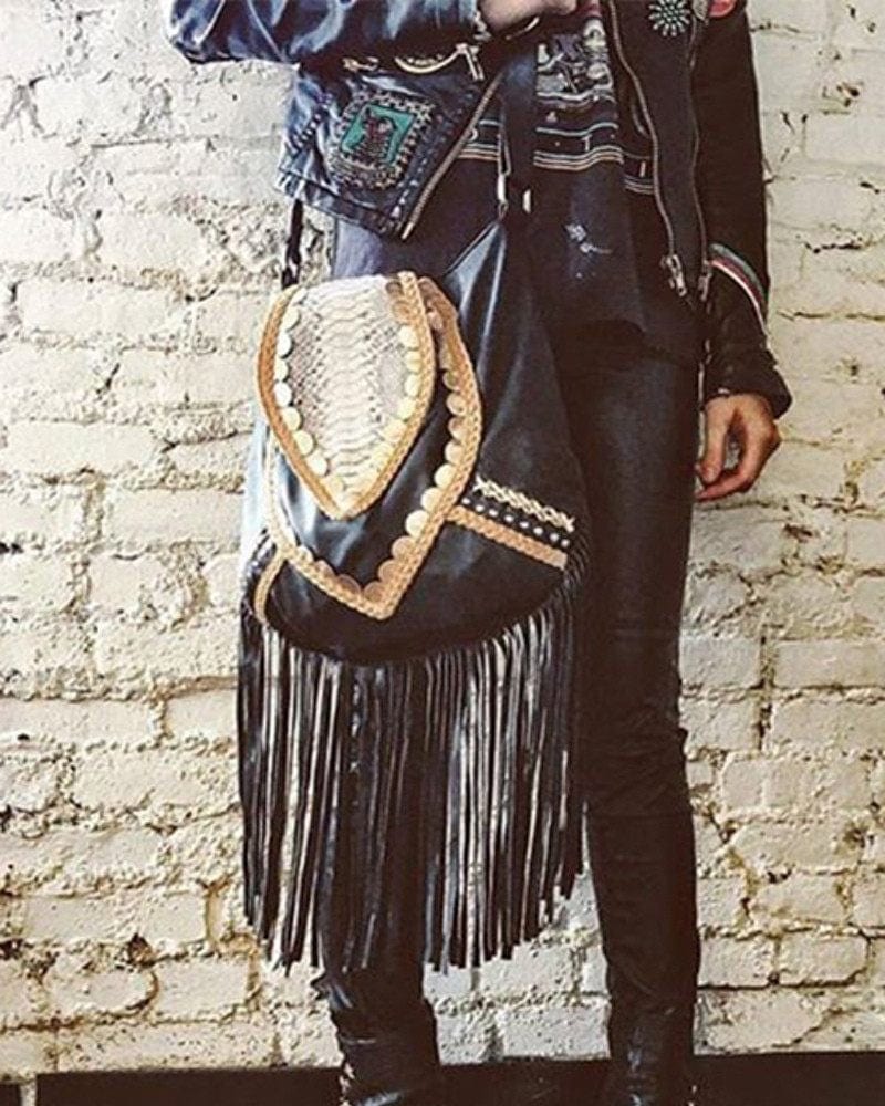 Mahiya WS Bags WS - Free As A Bird Earth - Black