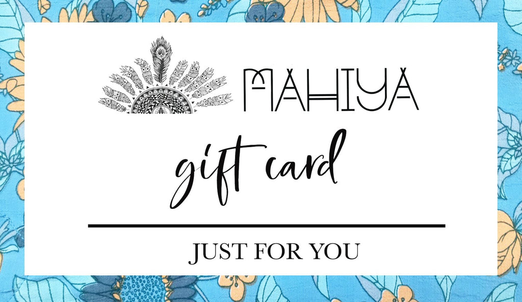 Mahiya Gift Card Gift Card