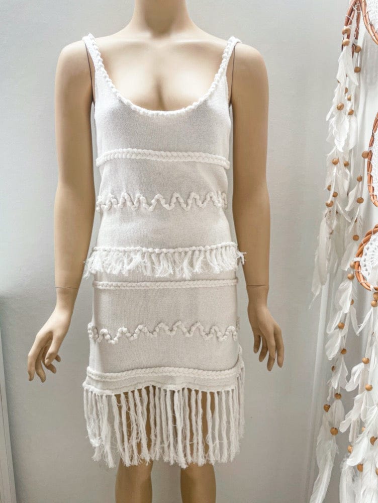 Mahiya SALE White Dress - SM SAMPLE CLOTHING SALE