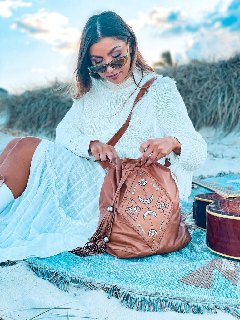 Mahiya Leather Bags Moon Child Bag