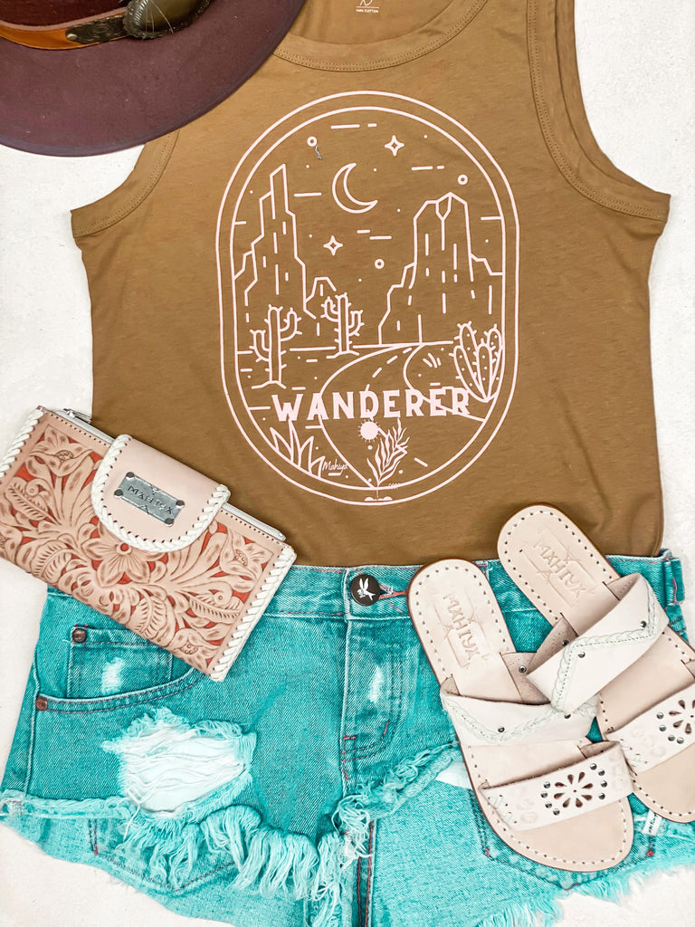 Mahiya Clothing Wanderer Tank - Mustard