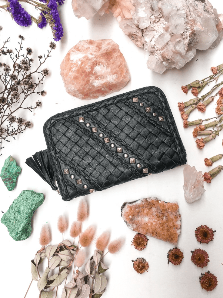 Mahiya Leather Bags Black Gwen Handbag - Black