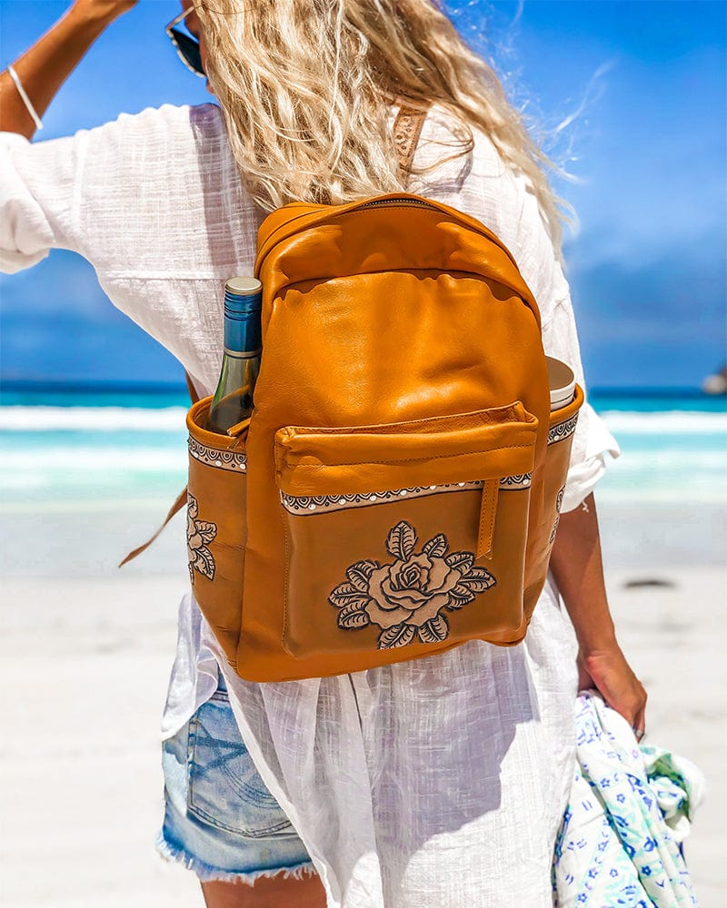 Mahiya Leather Bags Soiree Back Pack