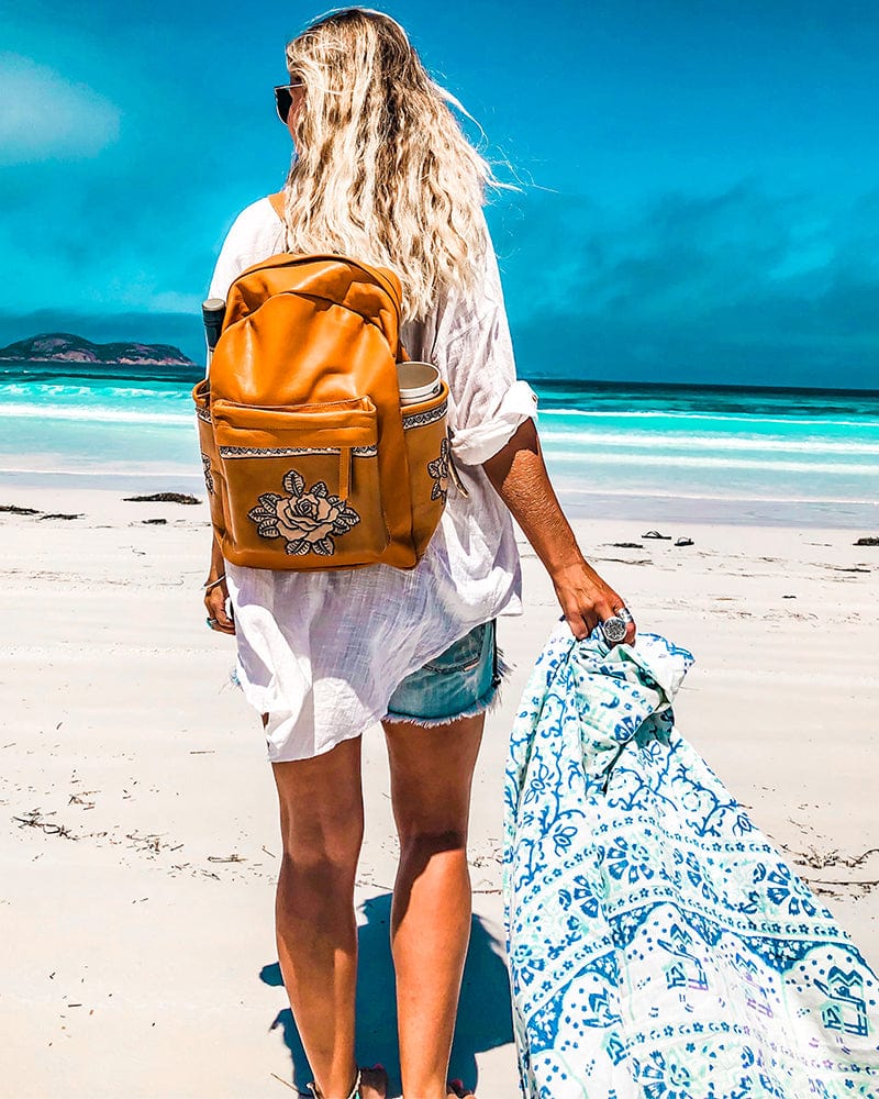 Mahiya Leather Bags Soiree Back Pack