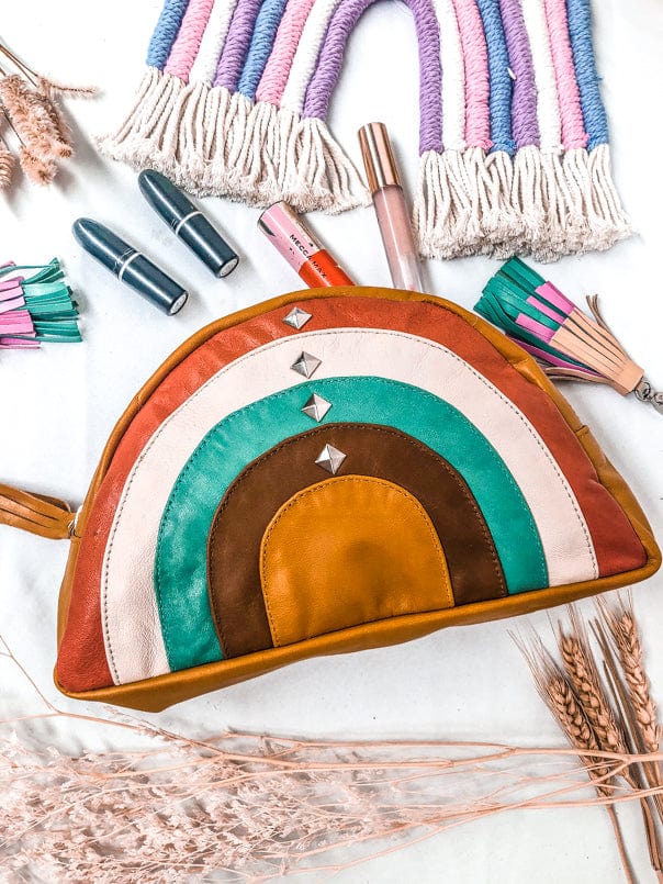 Mahiya Accessories Sweet Rainbows Makeup Bag