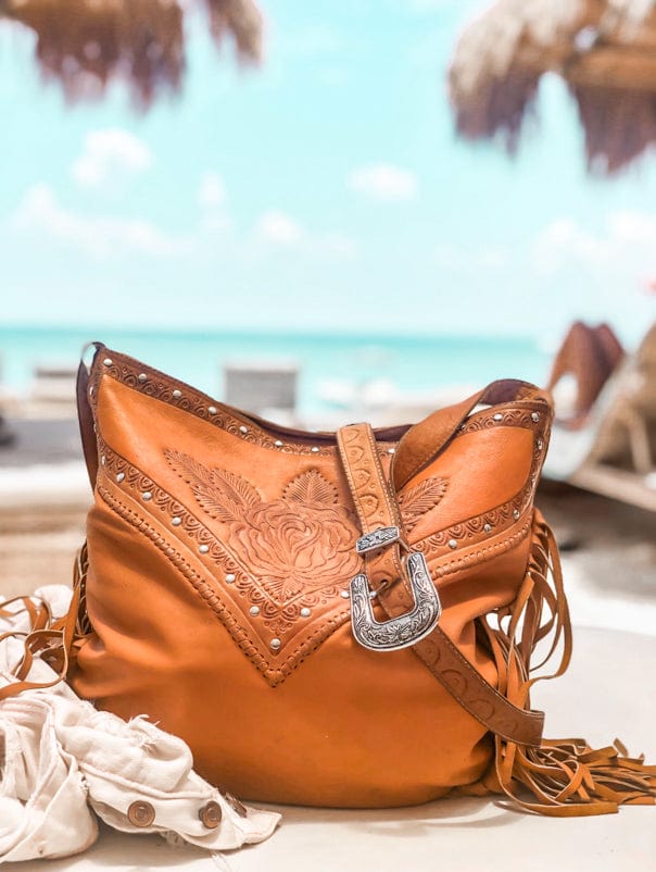 Mahiya Leather Bags All Tan Wanderer Bag
