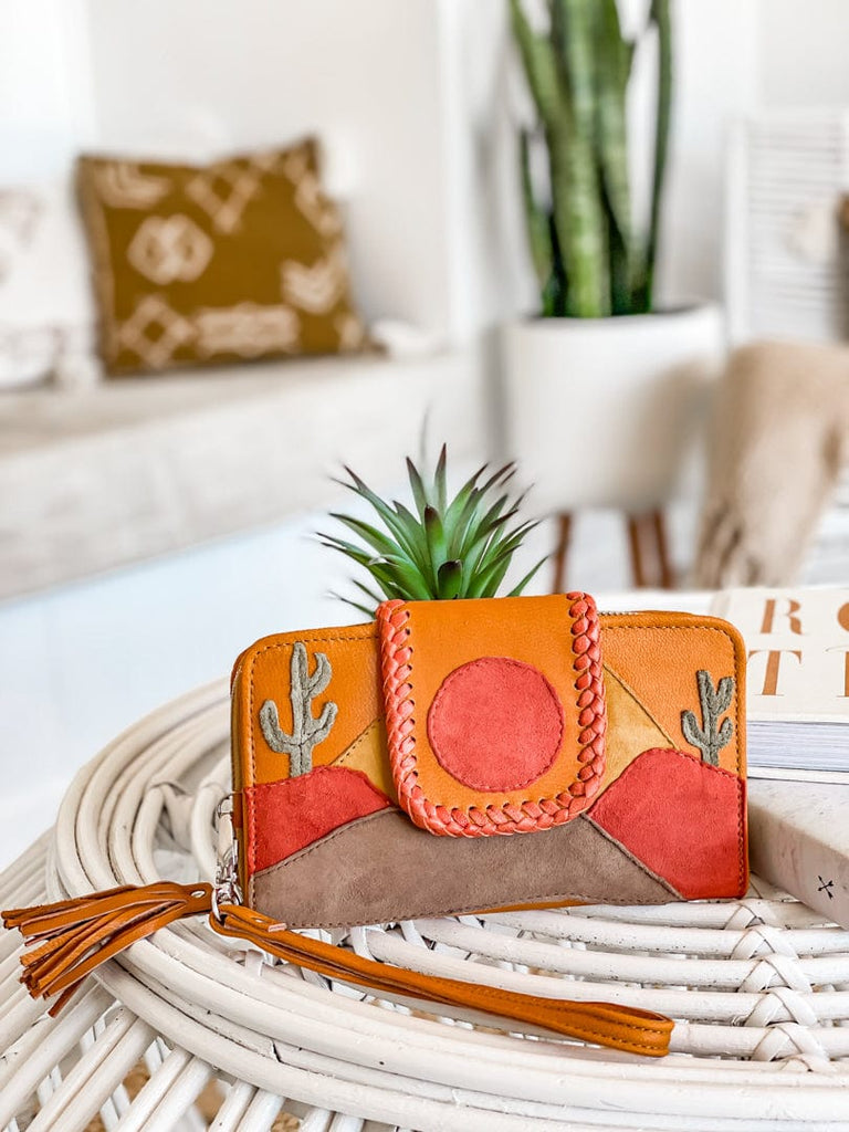 Mahiya Wallets & Clutches Arizona Cactus Purse