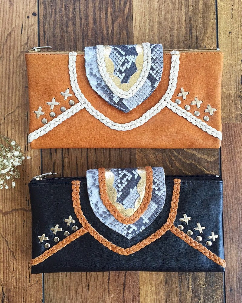 Mahiya Wallets & Clutches Azire Autumn Leather Wallet