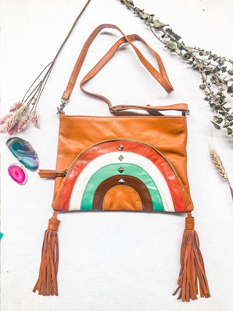 Mahiya Leather Bags Chasing Rainbows Leather Bag