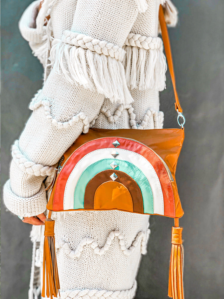 Mahiya Leather Bags Chasing Rainbows Leather Bag