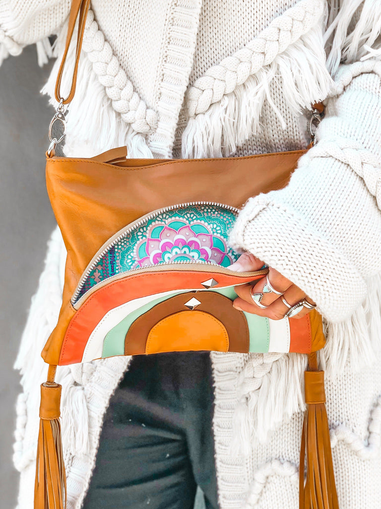 Mahiya Leather Bags Chasing Rainbows Leather Bag