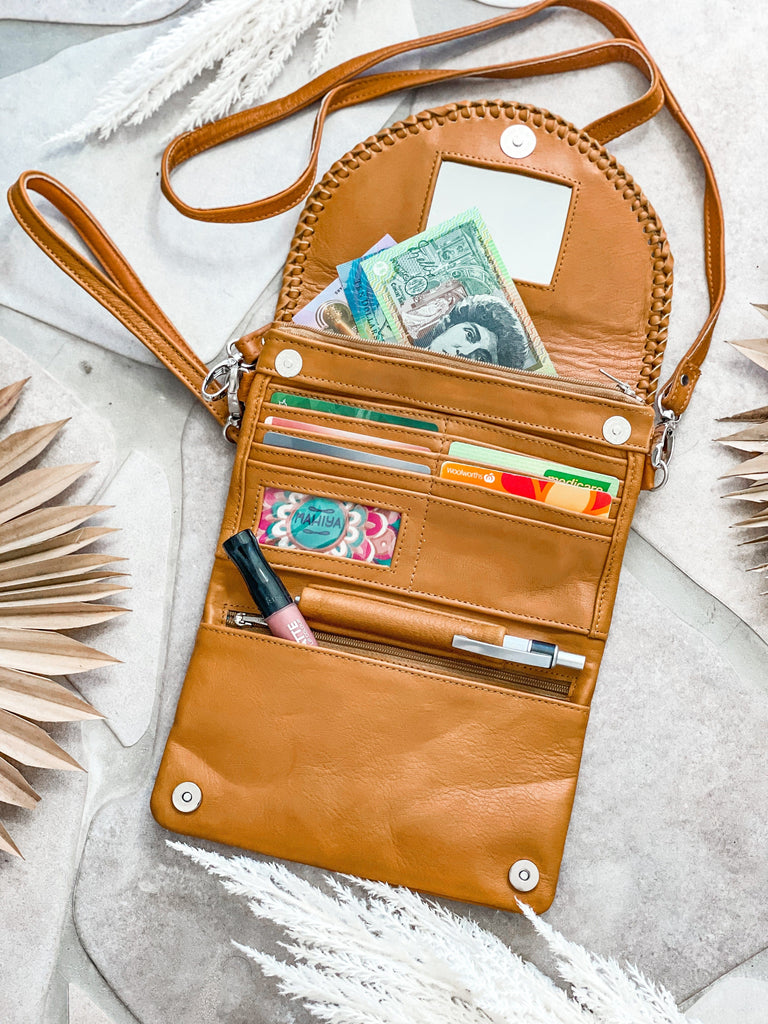 Mahiya Wallets & Clutches Crescent Moon Purse Bag