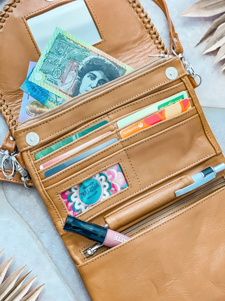 Mahiya Wallets & Clutches Crescent Moon Purse Bag