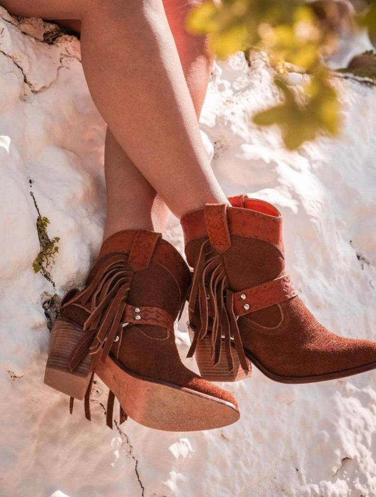 Mahiya Footwear Dixie Vintage Suede Boots
