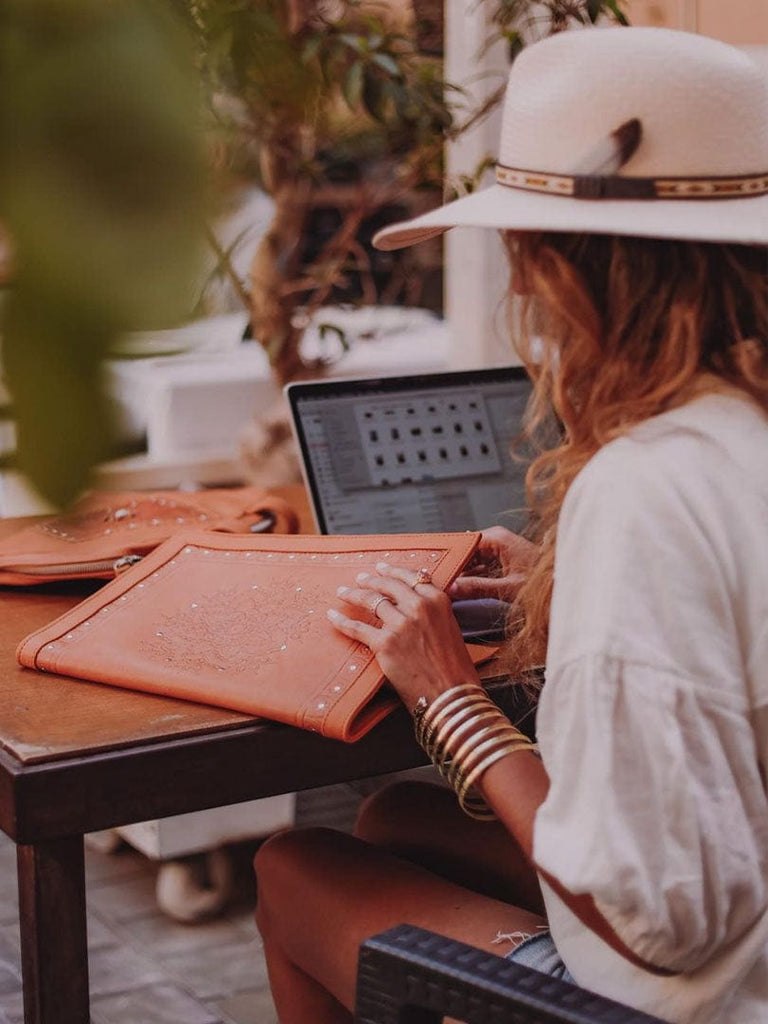 Mahiya Accessories Inspired Leather Notebook Cover