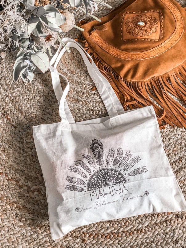 Mahiya Accessories Mahiya Western Wild Flower Tote Bag