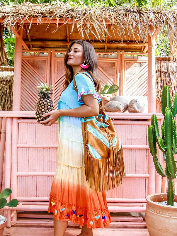 Mahiya Leather Bags Stevie Leather Bag - Tan