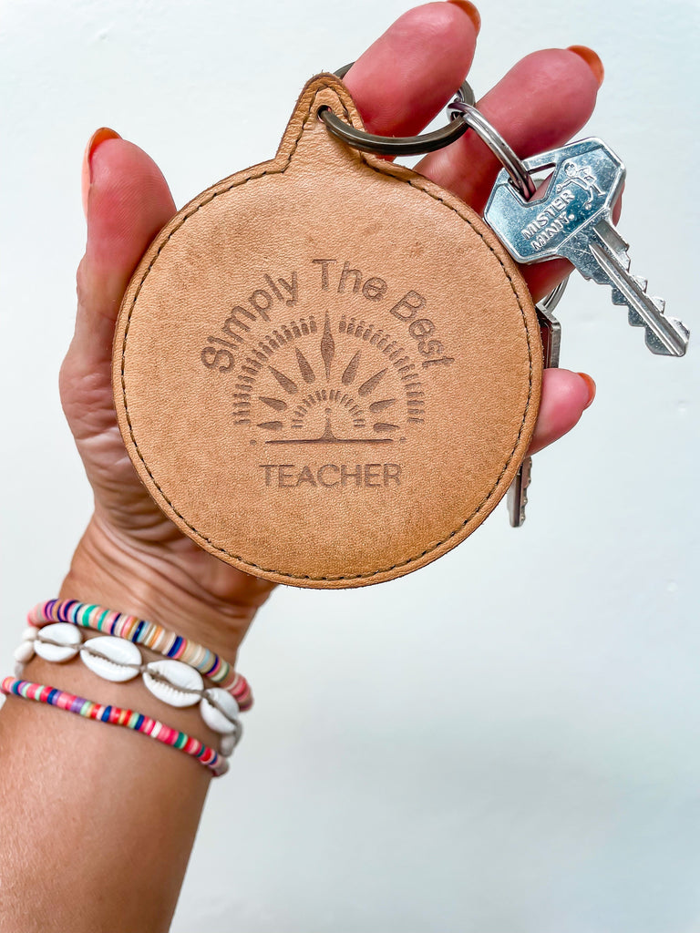 Mahiya Accessories Simply The Best (Teacher) Key Ring