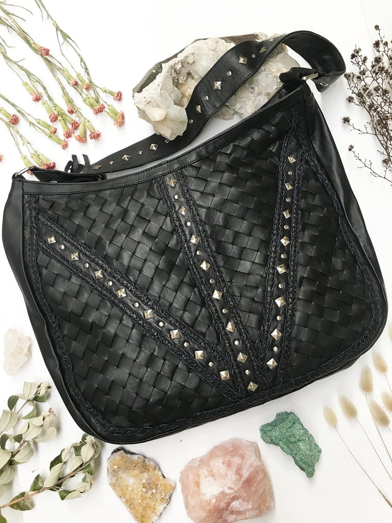 Mahiya Leather Bags Black Gwen Handbag - Black