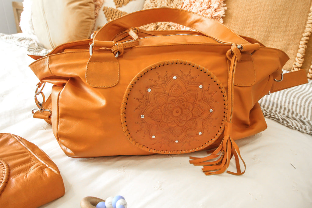 Mahiya Leather Bags Bambino Leather Baby Bag