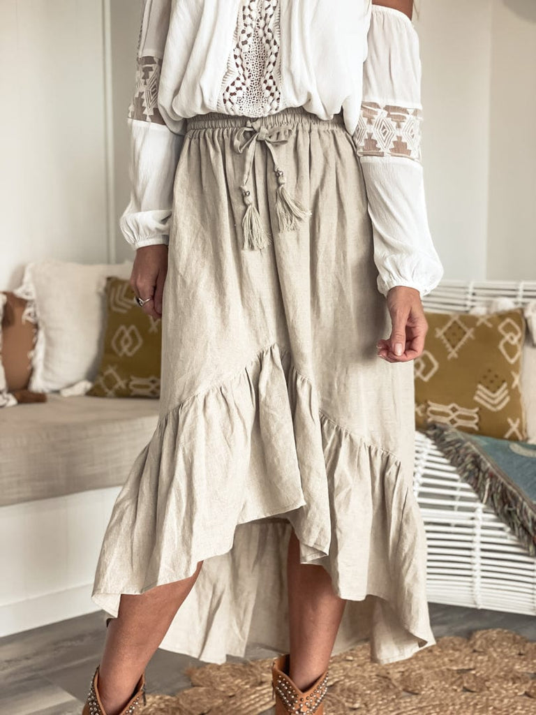Mahiya Clothing Jamila Linen Skirt