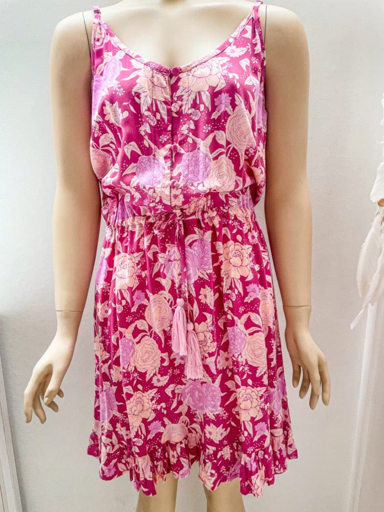 Mahiya SALE Pink Dress Thin Strap - SM SAMPLE CLOTHING SALE