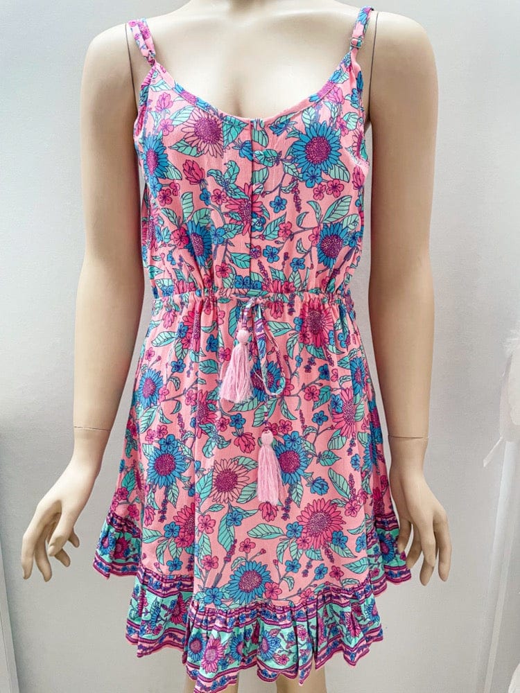Mahiya SALE Pink/Blue Dress - SM SAMPLE CLOTHING SALE
