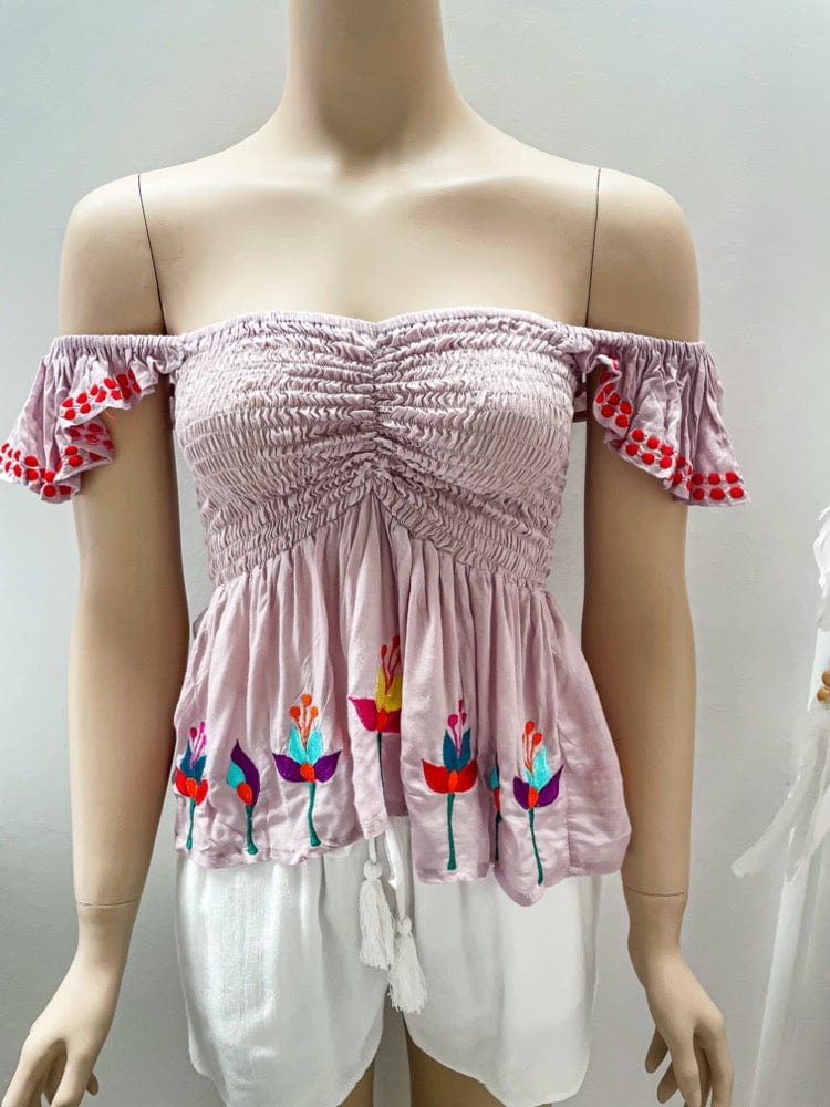 Mahiya SALE Bella Top Lilac - SM SAMPLE CLOTHING SALE