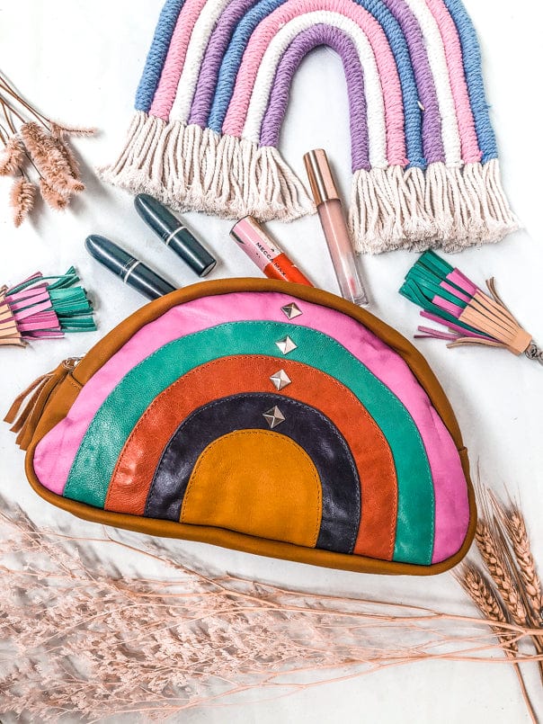 Mahiya Accessories Sweet Rainbows Makeup Bag