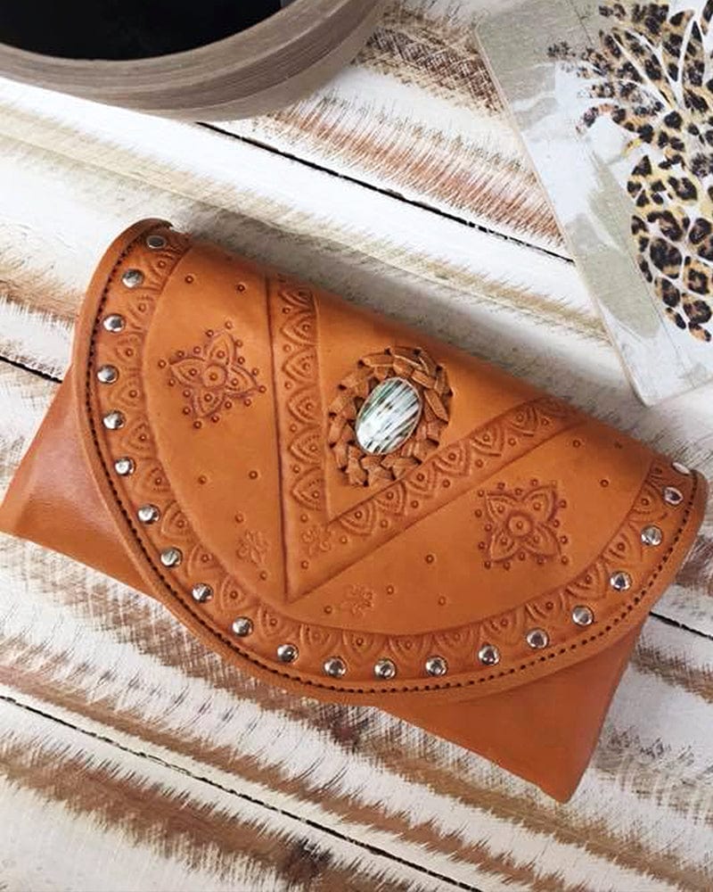 Mahiya Wallets & Clutches Alluka Leather Wallet