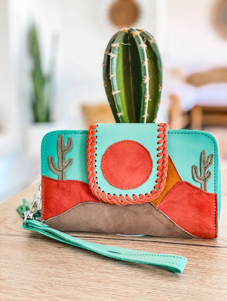 Mahiya Wallets & Clutches Arizona Cactus Purse