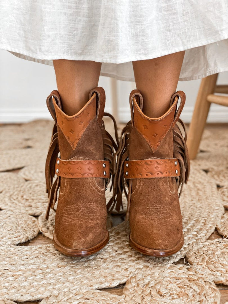 Mahiya Footwear Dixie Vintage Suede Boots