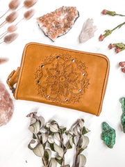 Mahiya Wallets & Clutches Tan Drifter Wallet - Tan