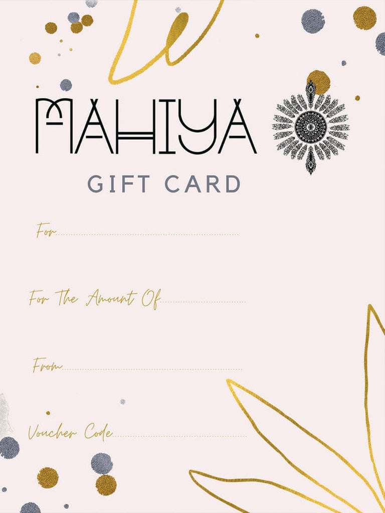 Mahiya Gift Card Gift Card