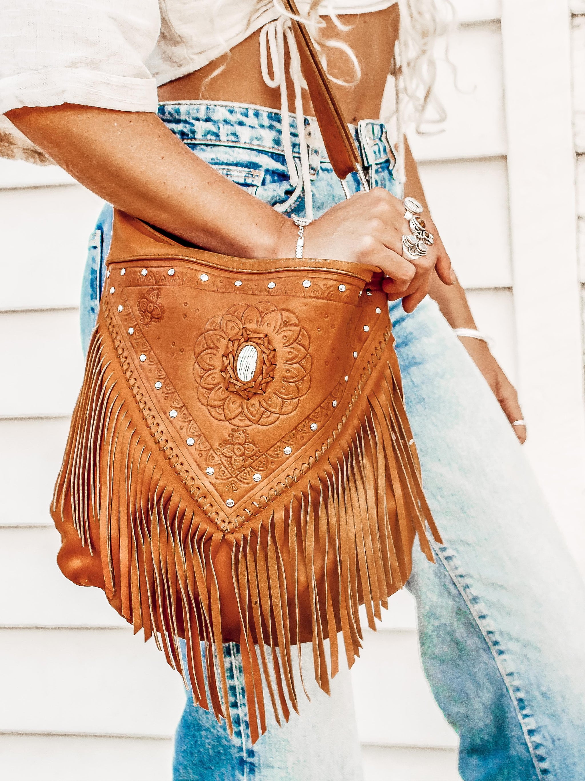 Leather Fringe Bohemian Bags Australia HARMONY FRINGE BAG Shoe Shu