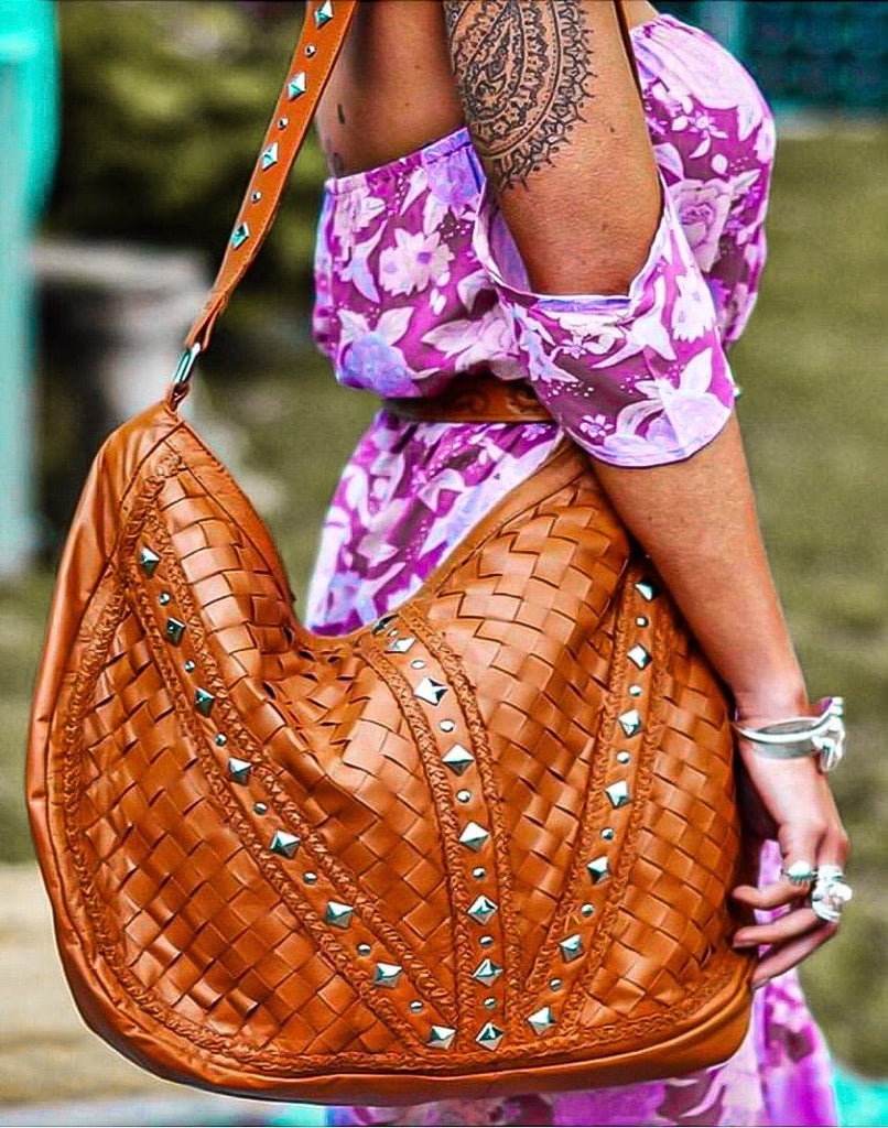 Mahiya Leather Bags Mahogany Gwen Handbag - Mahogany
