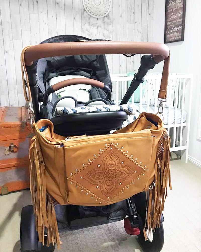 Mahiya Little Wings Leather Baby Bag